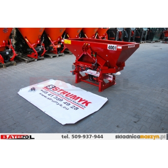 Rozsiewacz nawozów dwutarczowy TYTAN 400L 